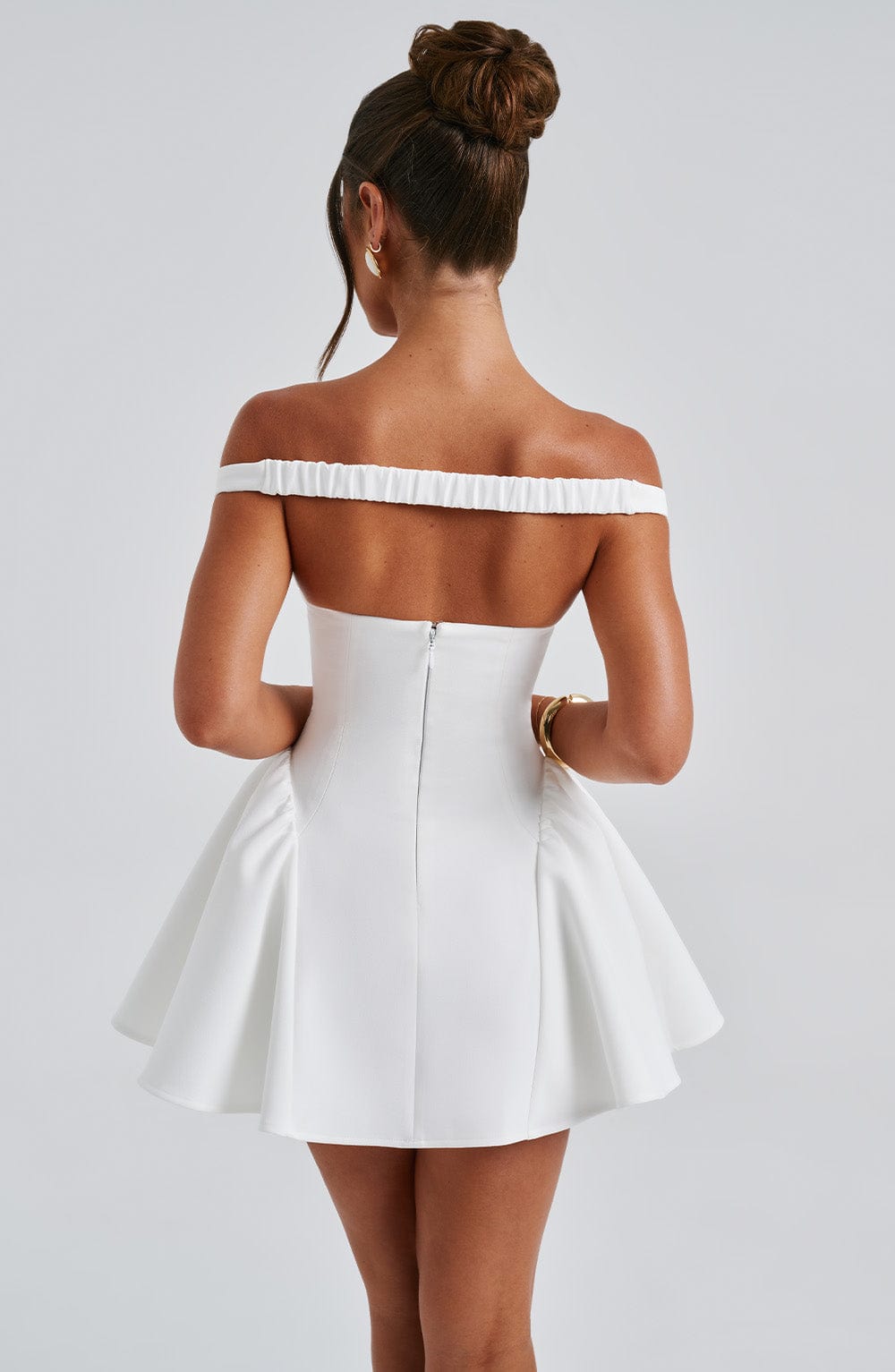 Marla Mini Dress - Ivory Flowering Girl