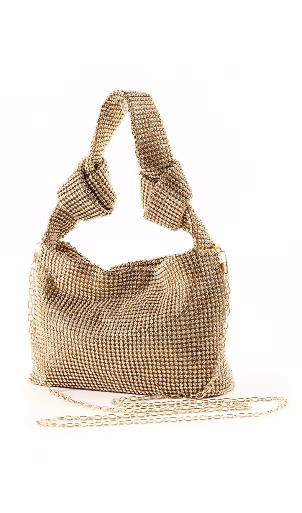 Crystal Handbag - Sliver Flowering Girl