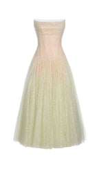 Estevan Mint Lace Midi Dress Flowering Girl