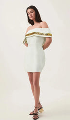 Avalon sequin-embellished mini dress Flowering Girl