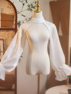 Leilani White Shawl Flowering Girl