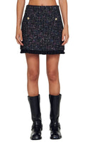 KEITHY RUFFLED TWEED SKIRT Flowering Girl