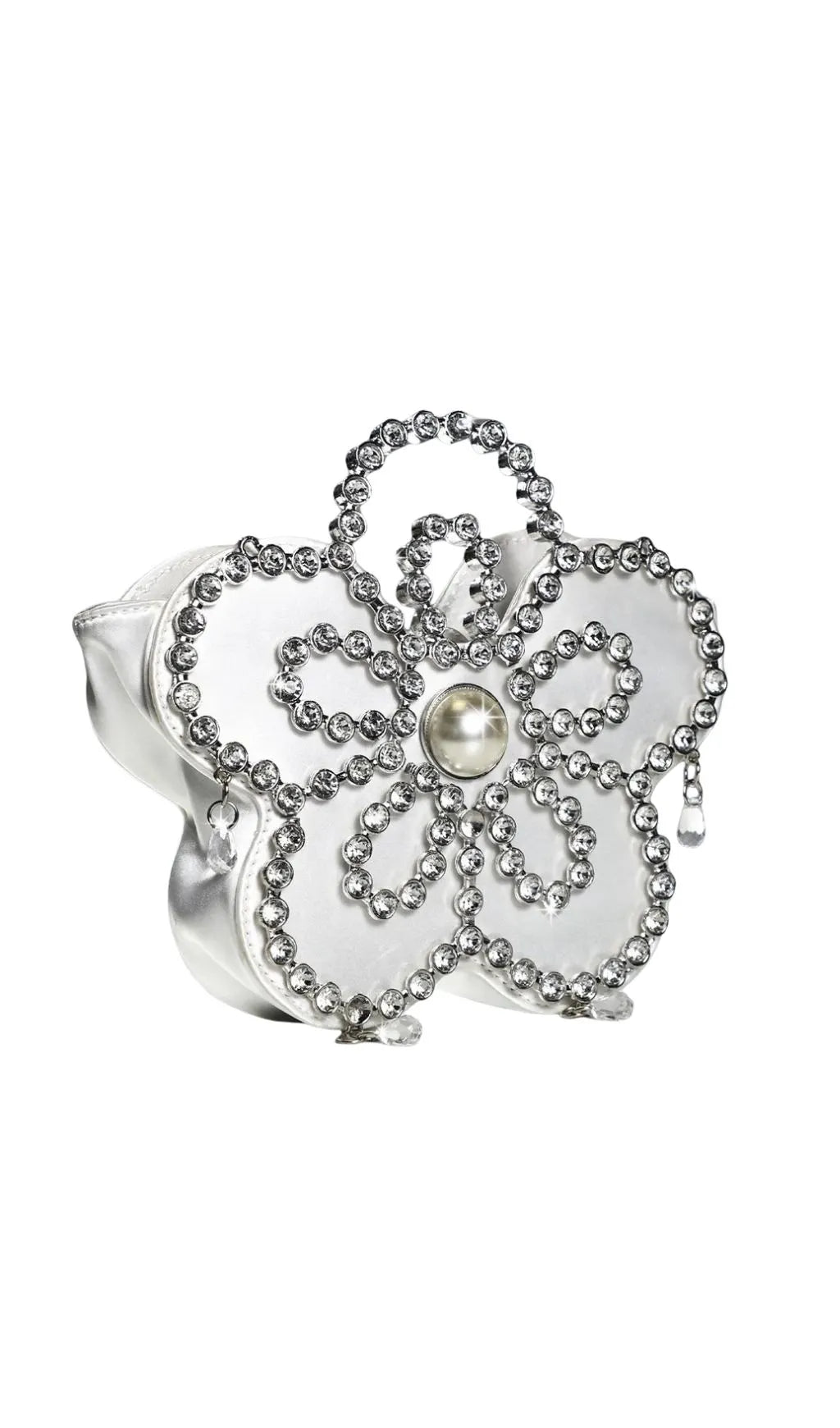 Jasleen Crystal Butterfly Bag Flowering Girl