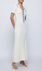 Evelia Knit Maxi Dress Flowering Girl