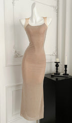 Cedrica Embellished Backless Maxi Dress Flowering Girl