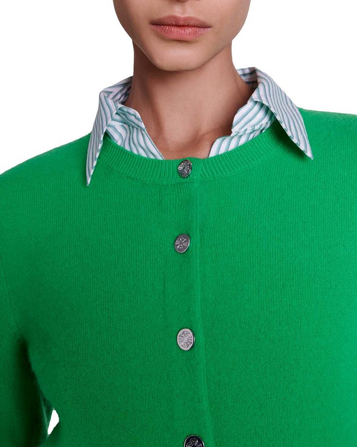 MIRABO CARDIGAN IN GREEN Flowering Girl