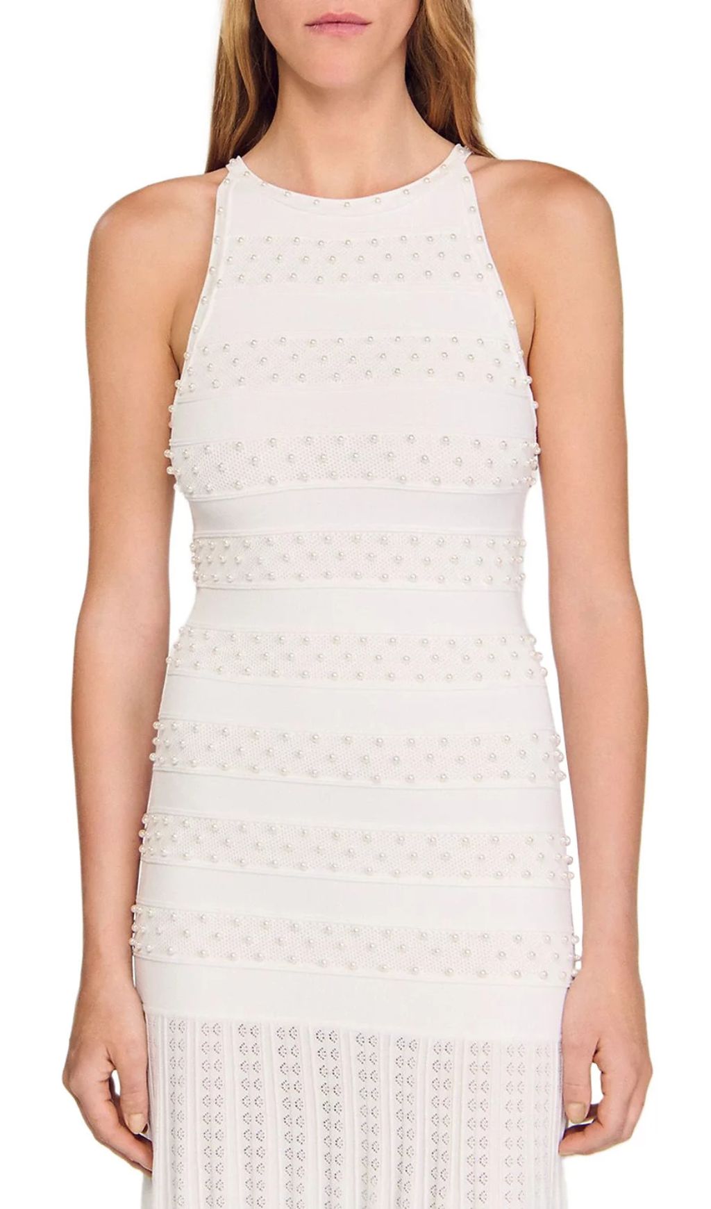 Beaded Dress Flowering Girl