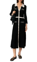 Redouane Knit Shirt Dress Flowering Girl