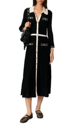 Redouane Knit Shirt Dress Flowering Girl