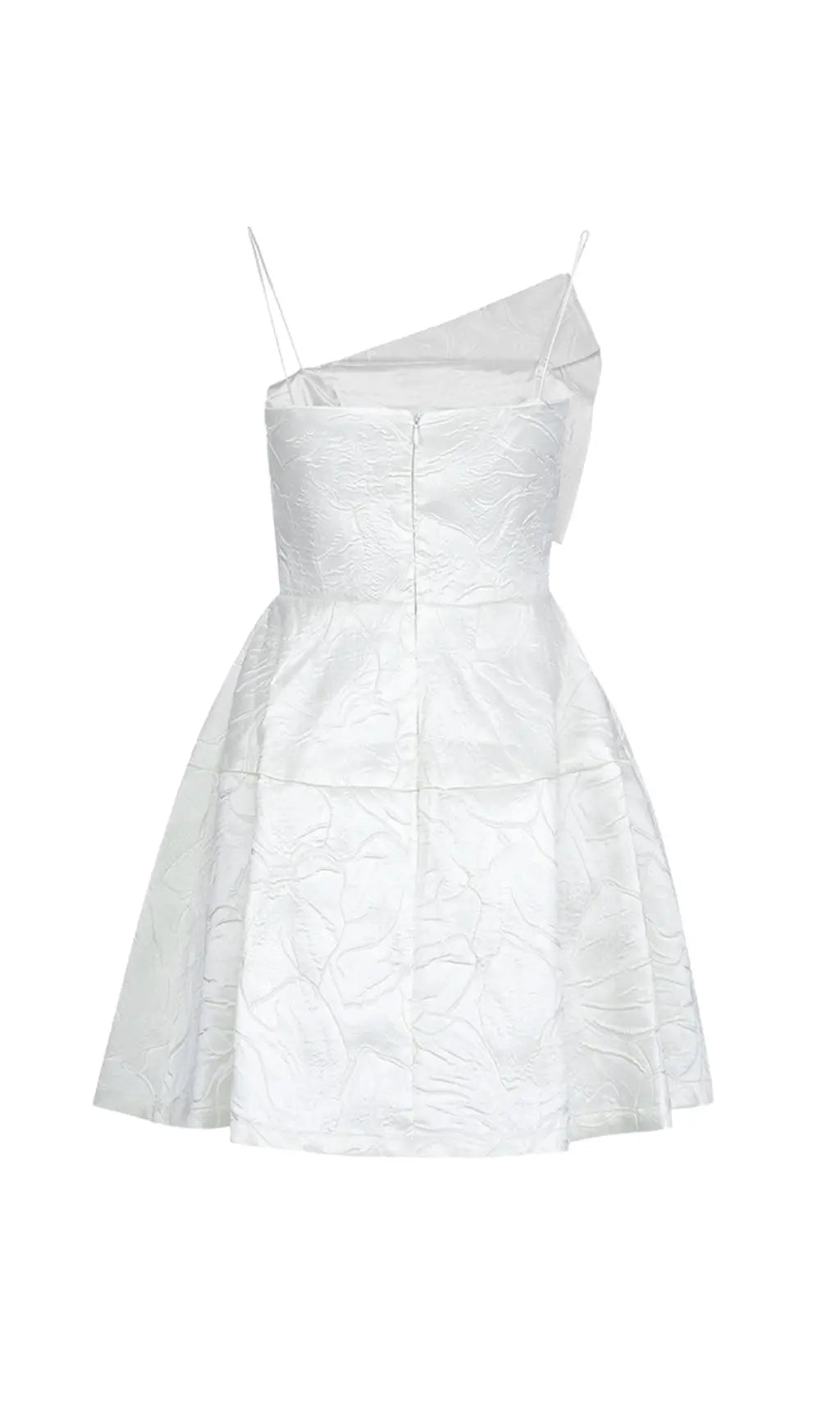Aine White Strapy Mini Dress Flowering Girl
