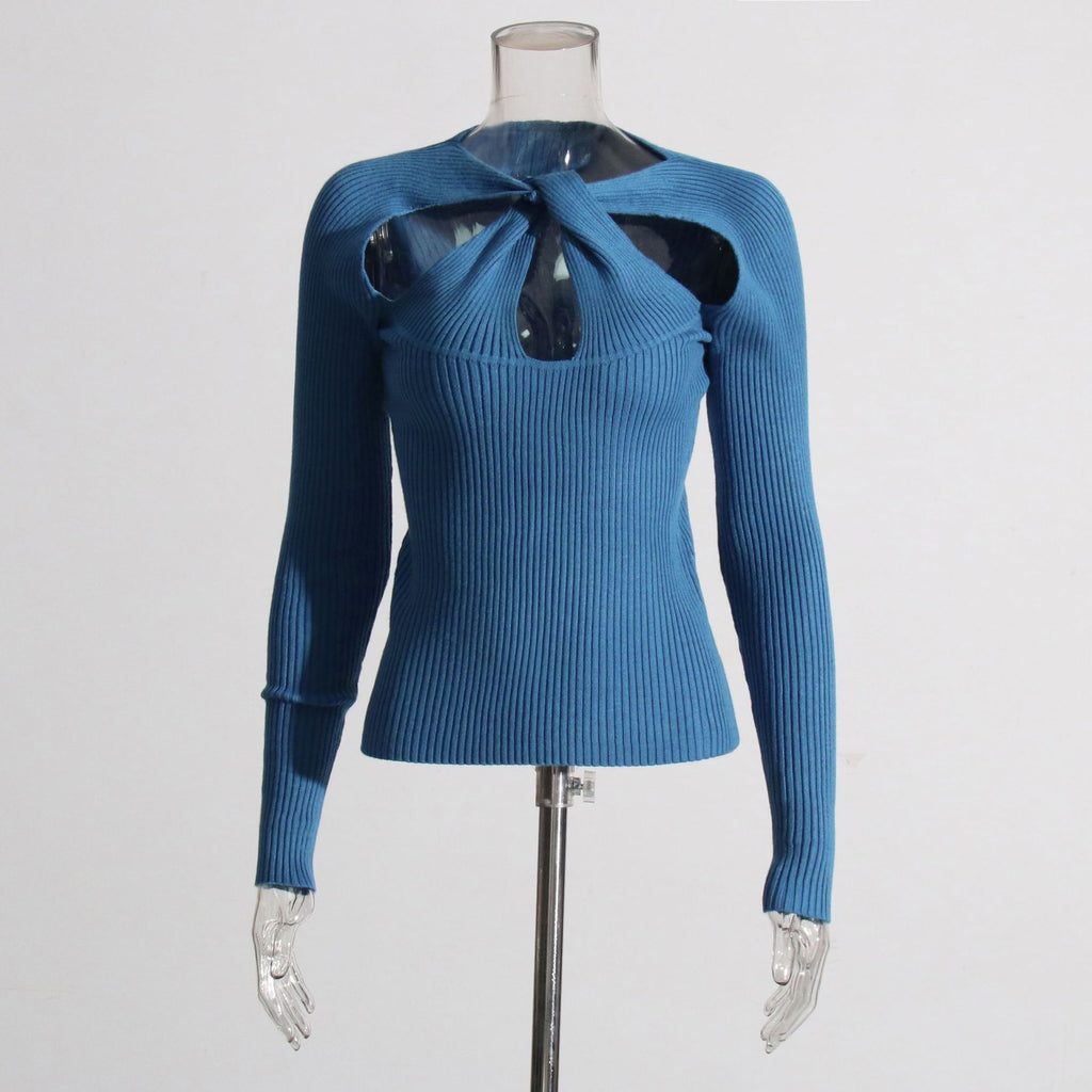 Ilana Long Sleeve Knit Top Flowering Girl