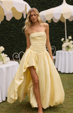 Jillian Maxi Dress - Lemon Flowering Girl