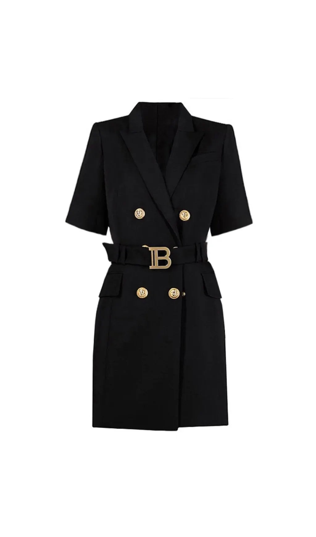 Elske Short Sleeve Blazer Dress Flowering Girl