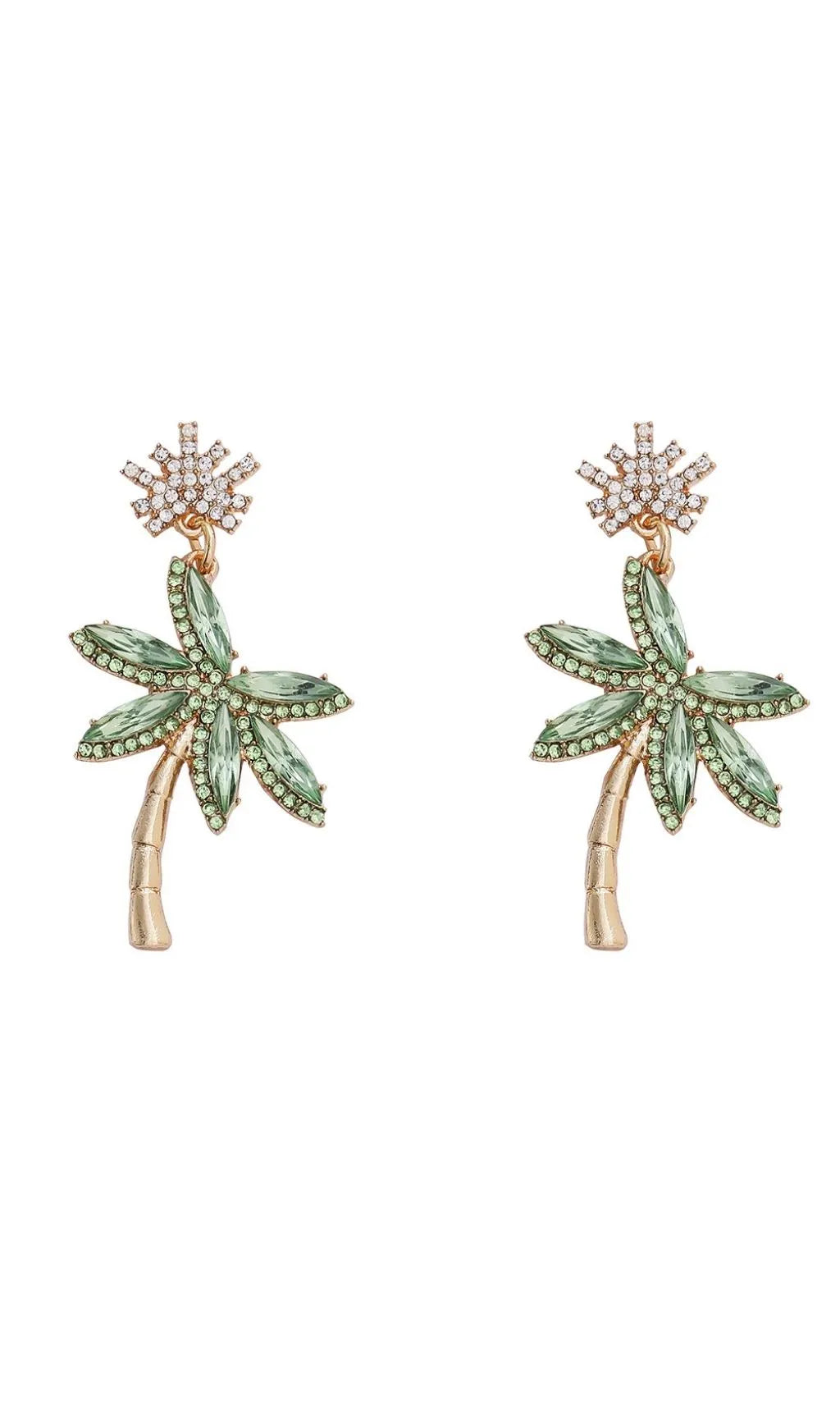 Kellie Coconut Tree Earrings Flowering Girl