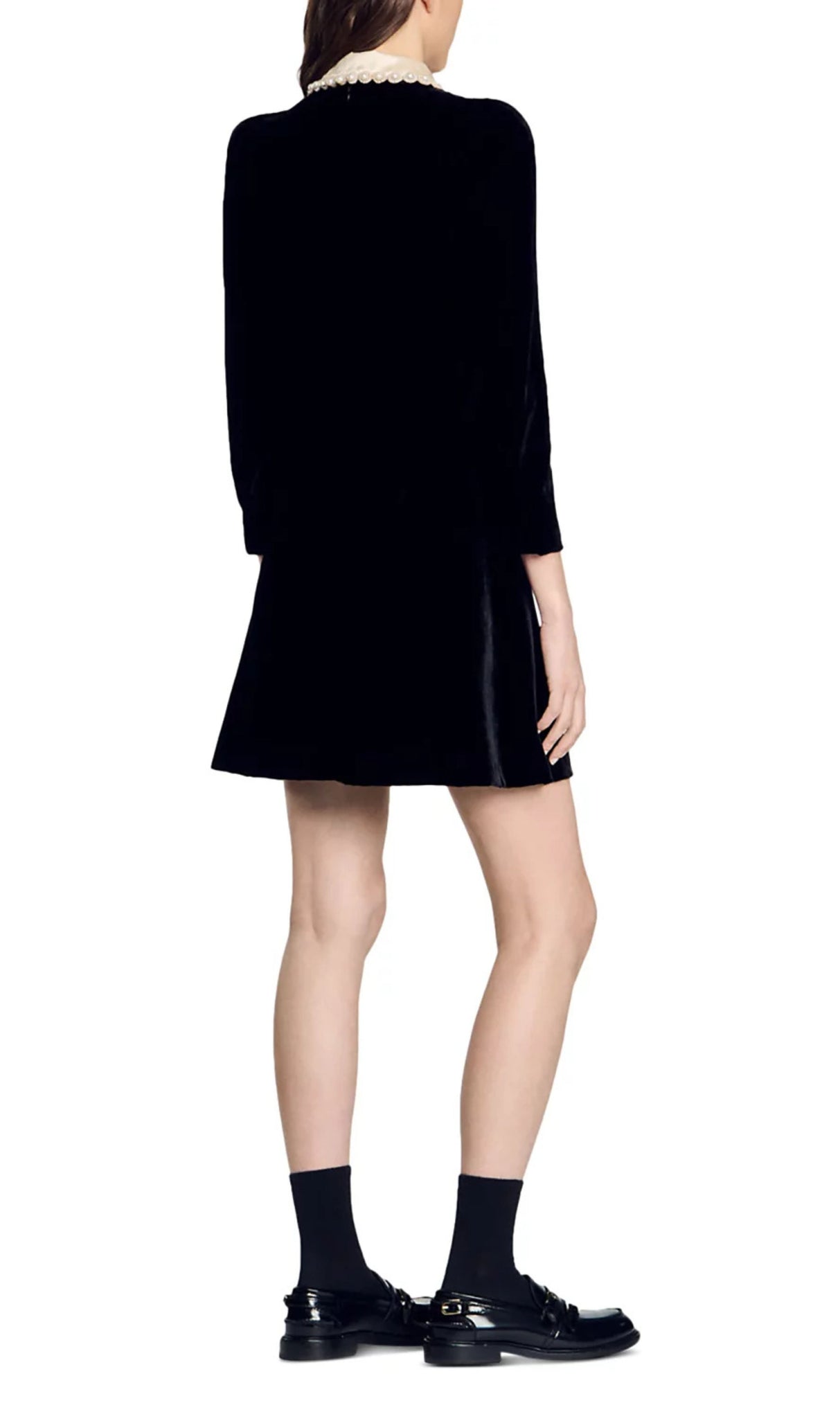 Paola Velvet Dress Flowering Girl