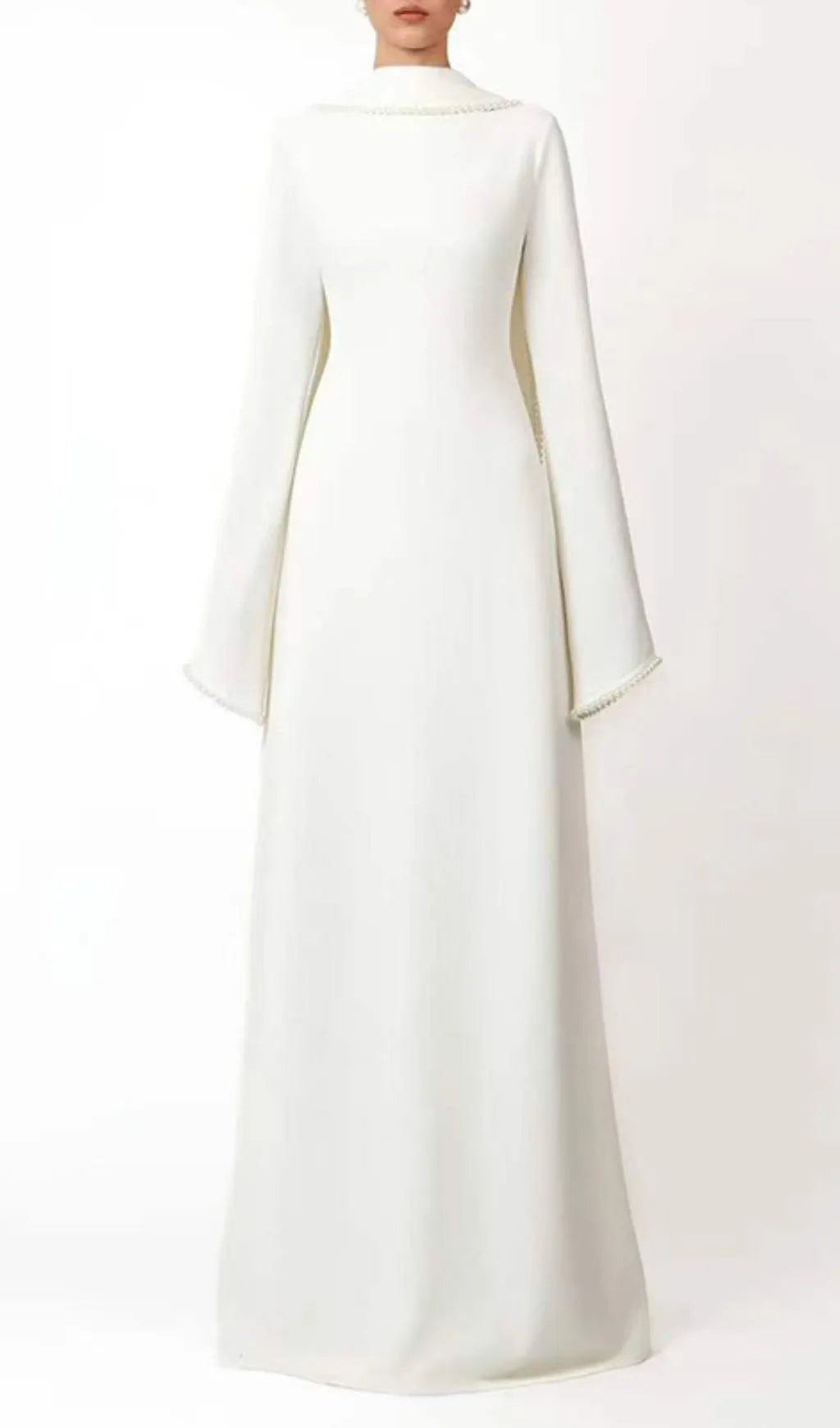 Hidi Shawl Long Sleeve Maxi Dress Flowering Girl