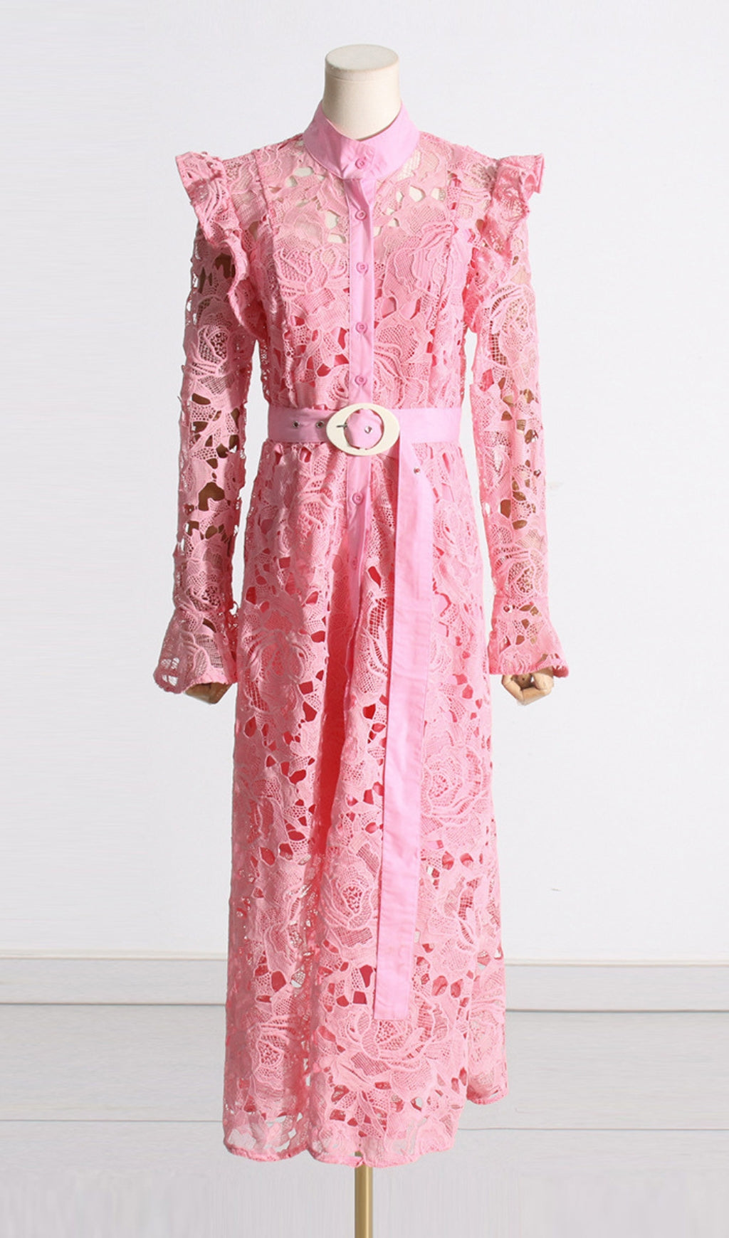 Alicia Lace Butterfly Sleeve Dress