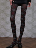 Marjan Diamond-Shaped Tights Flowering Girl