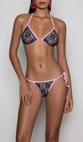 Hovelyx Lace Bikini Two Piece Set Flowering Girl