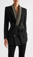 Hazel Embellished Blazer Flowering Girl