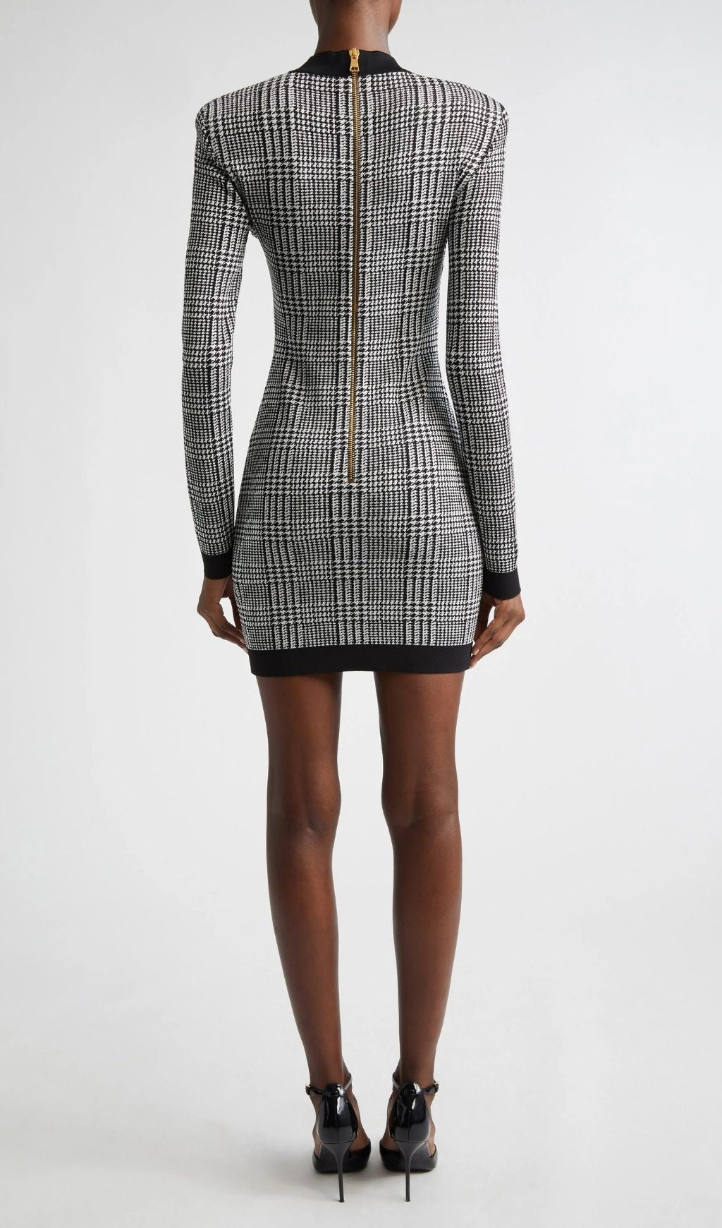 Karinda Long Sleeve Knit Mini Dress Flowering Girl