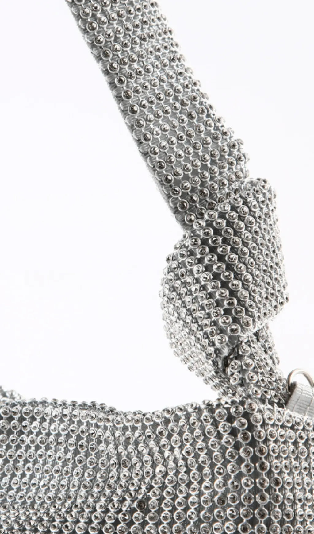 Crystal Handbag - Sliver Flowering Girl