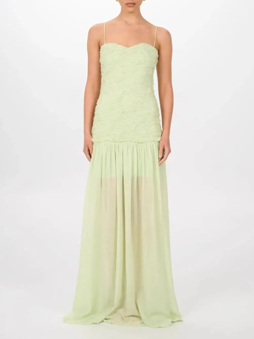 A-Line With Fitted Drop-Waist Bodice Gown Flowering Girl