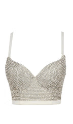 Diamond Corset - Full Black Flowering Girl