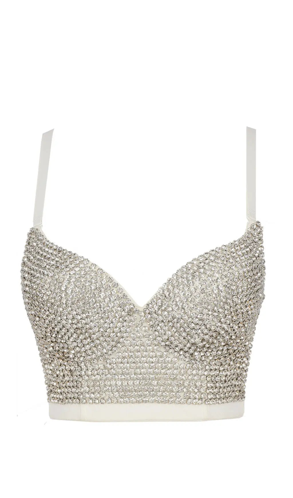 Diamond Corset - White Flowering Girl