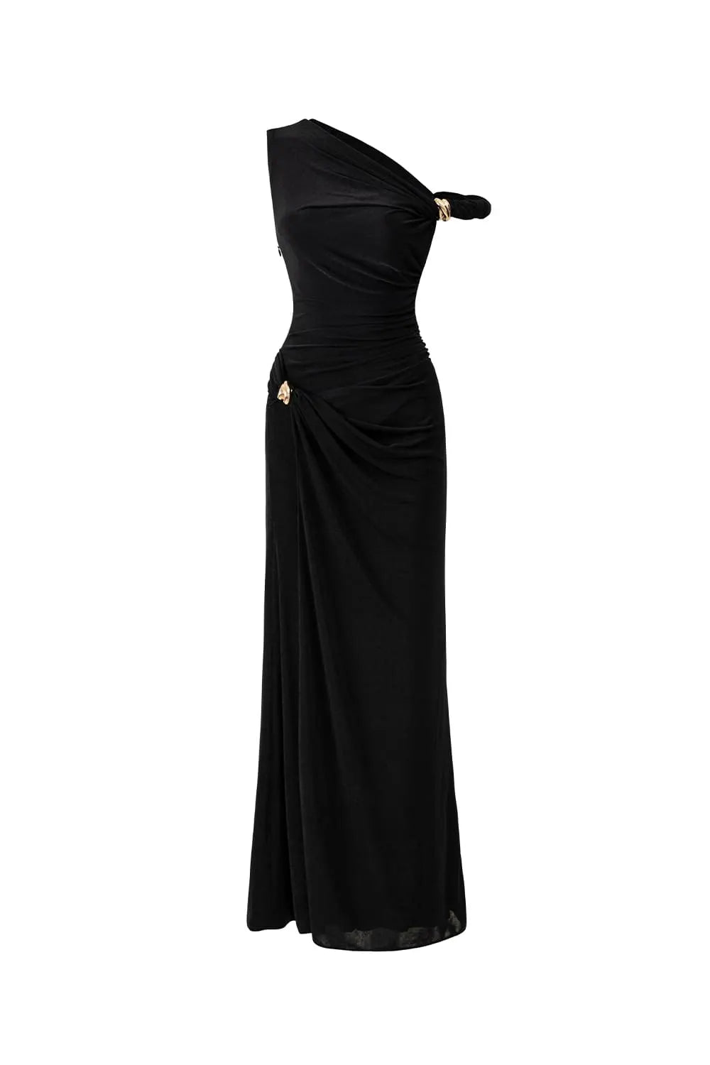 Deline Sheath Gathered Spandex Ankle Length Dress Flowering Girl