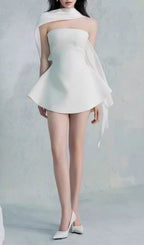 Eponine Strapless Mini Dress Flowering Girl