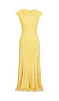 Farrah Knitted Lace Midi Dress Flowering Girl