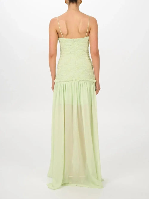 A-Line With Fitted Drop-Waist Bodice Gown Flowering Girl