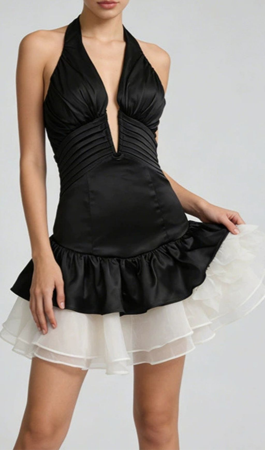 Keren Halter Flower Mini Dress Flowering Girl