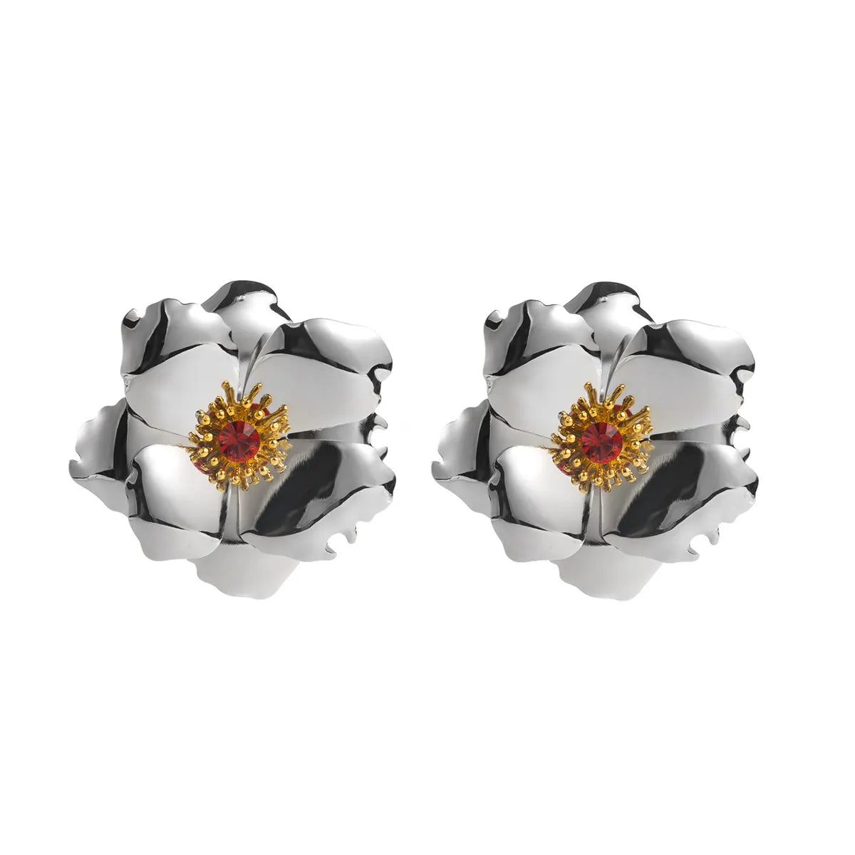 Jumana Flower Earrings Flowering Girl