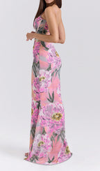 Elan Flower Printed Maxi Dress Flowering Girl