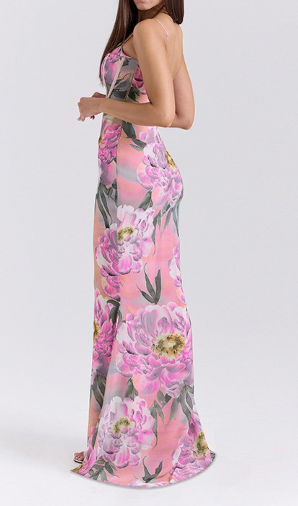 Elan Flower Printed Maxi Dress Flowering Girl