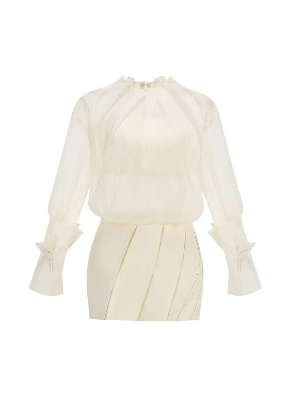 Maria Long Sleeve Three-Piece Set Flowering Girl