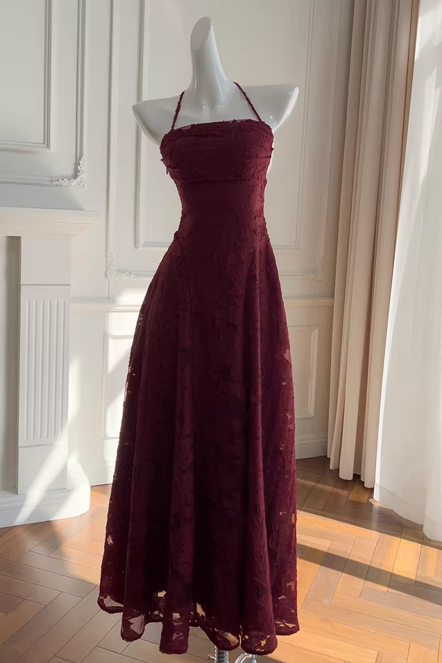 Francis Maxi Dress - Cherry Lacquer Flowering Girl