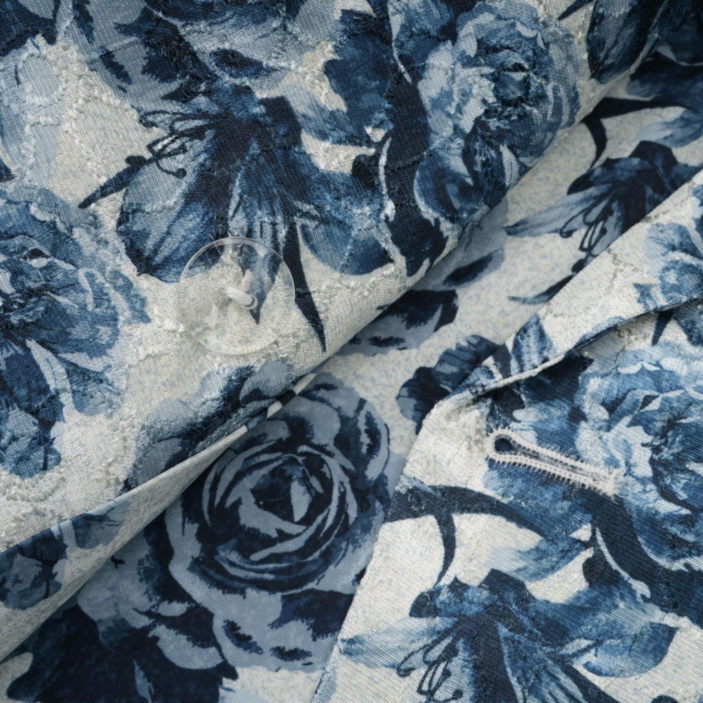 Morgane Floral-Print Jacket & Trousers Matching Set Flowering Girl