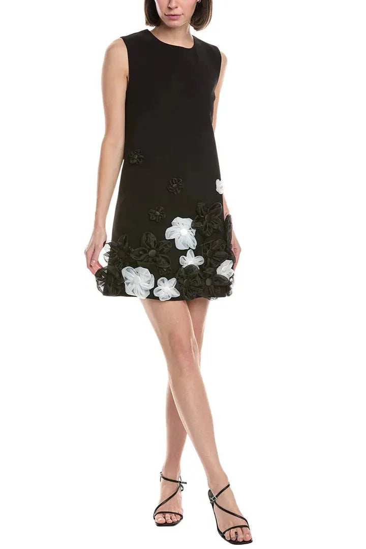 Sleeveless Flower Mini Dress Flowering Girl