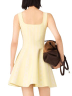 Mini Jacquard Skater Dress Flowering Girl