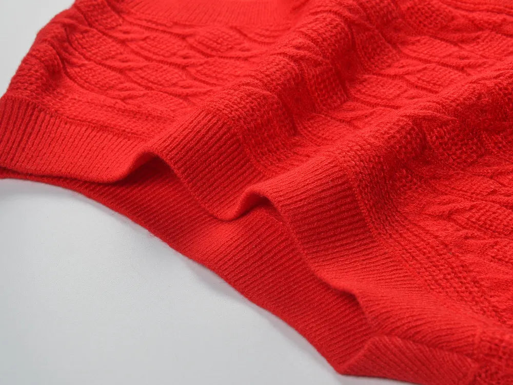 Lidilou Textured Knit Top Flowering Girl