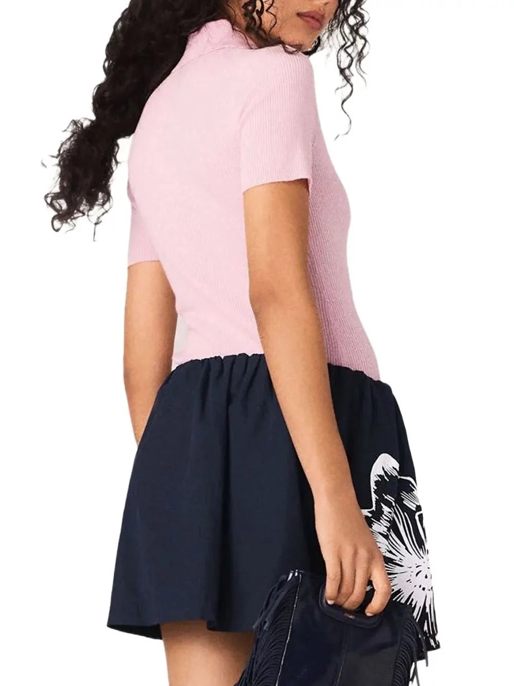 Floral Mini Skirt Flowering Girl