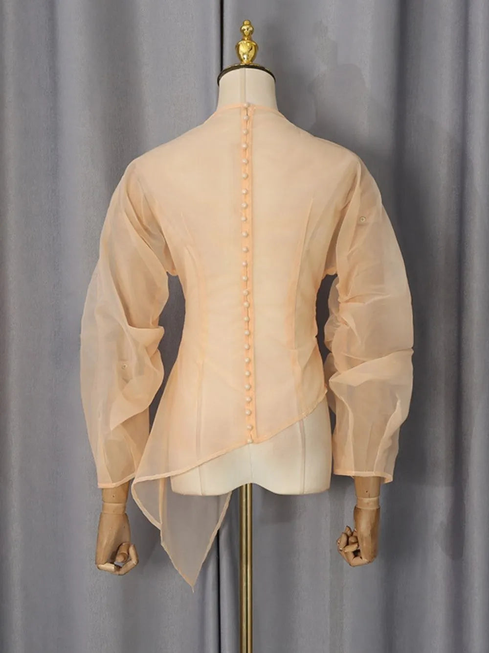 Manal Ruched Top Flowering Girl
