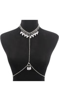 Pearl Didamond Body Chain Flowering Girl