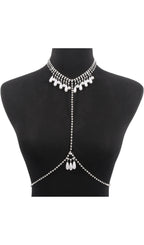 Pearl Didamond Body Chain Flowering Girl