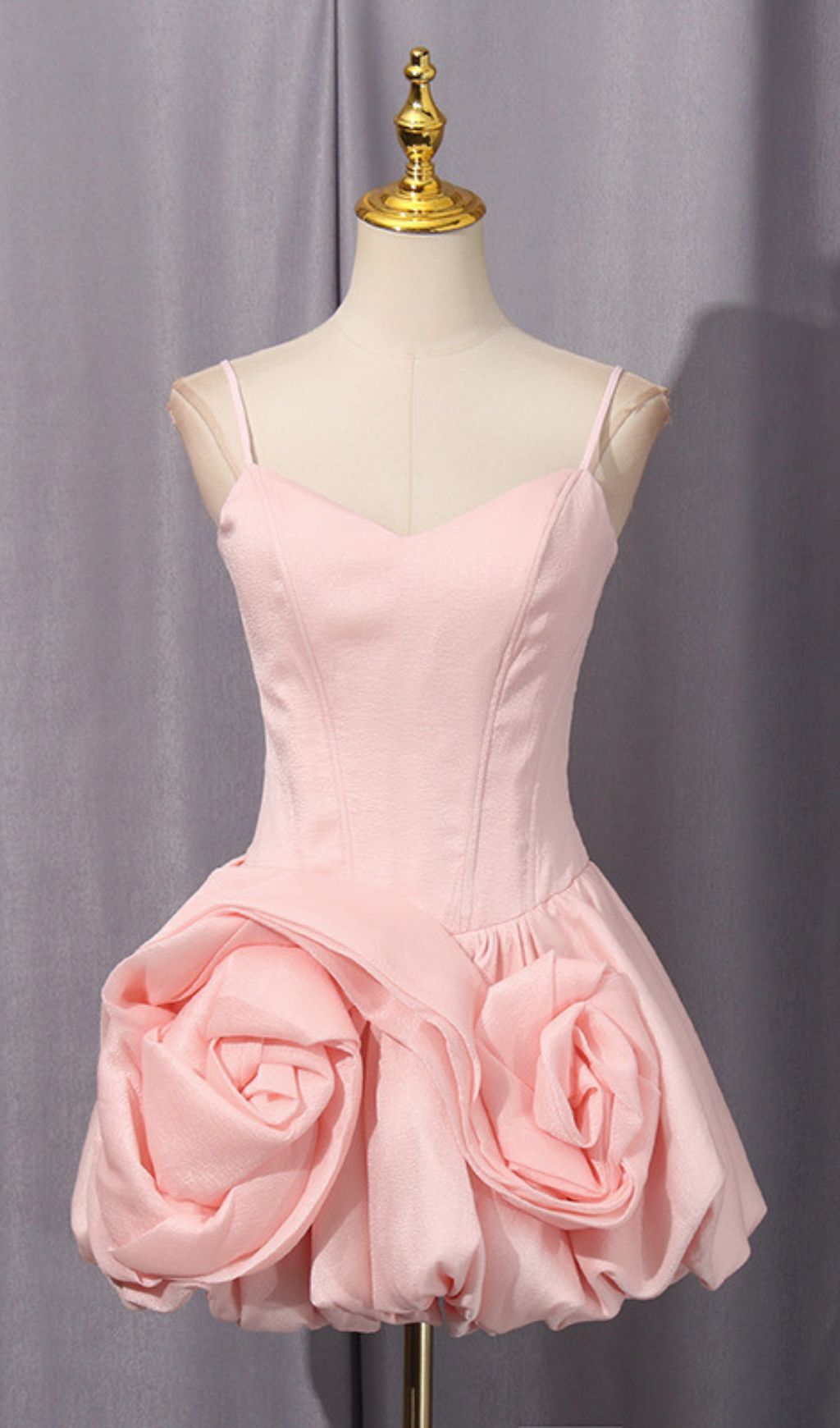 Isolina Strappy Flower Mini Dress Flowering Girl