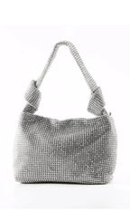 Crystal Handbag - Sliver Flowering Girl