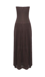 Isoke Strapless Patchwork Maxi Dress Flowering Girl